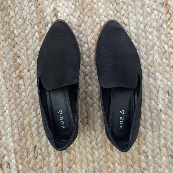 Kelsi Dagger Shoes - Kelsi Dagger Abbi Suede Slip-On Loafer Wedge